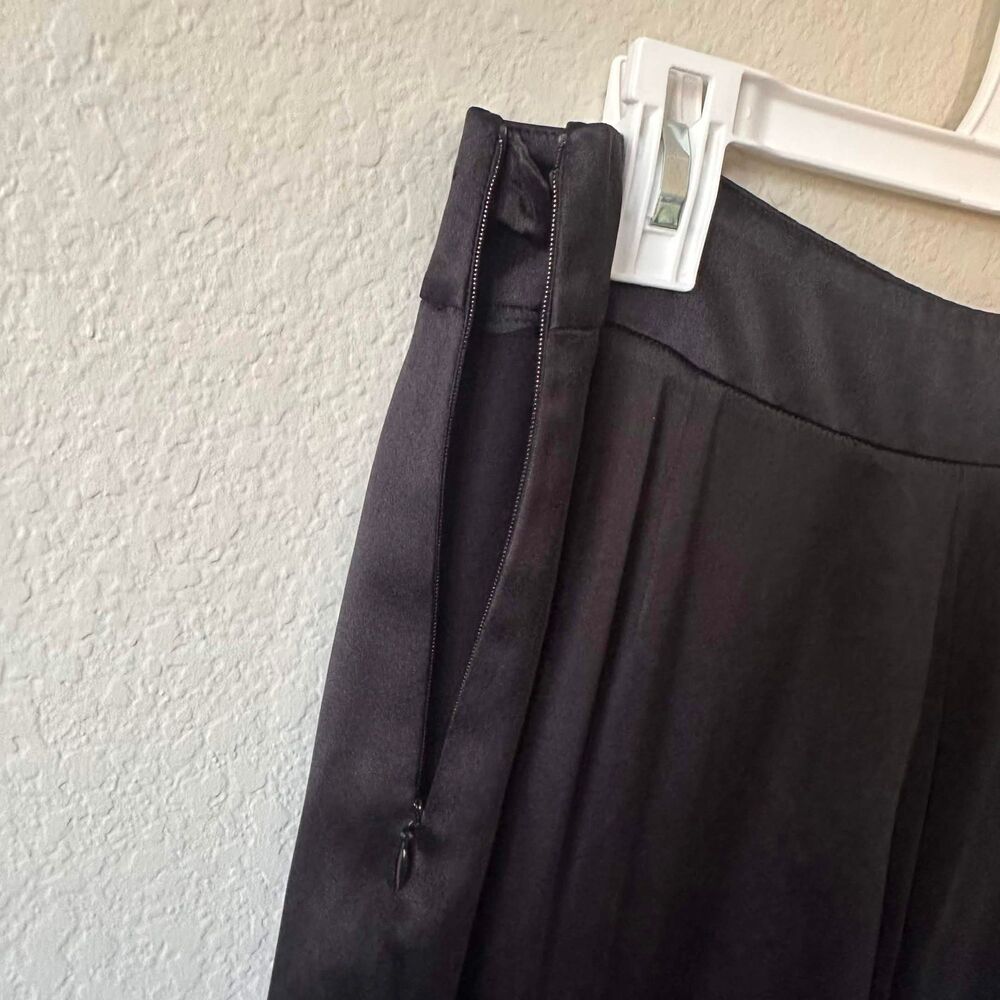 VTG Giorgio Armani Borgo 21 Silk Wide Leg Trousers IT 42 NOS/Deadstock Italy - Picture 7 of 8